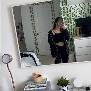 2 FOR $30// black gildan zip sweatshirt